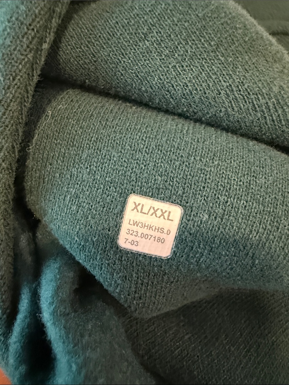 lululemon athletica Deep Teal Quarter-Zip Pullover - Picture 3 of 3